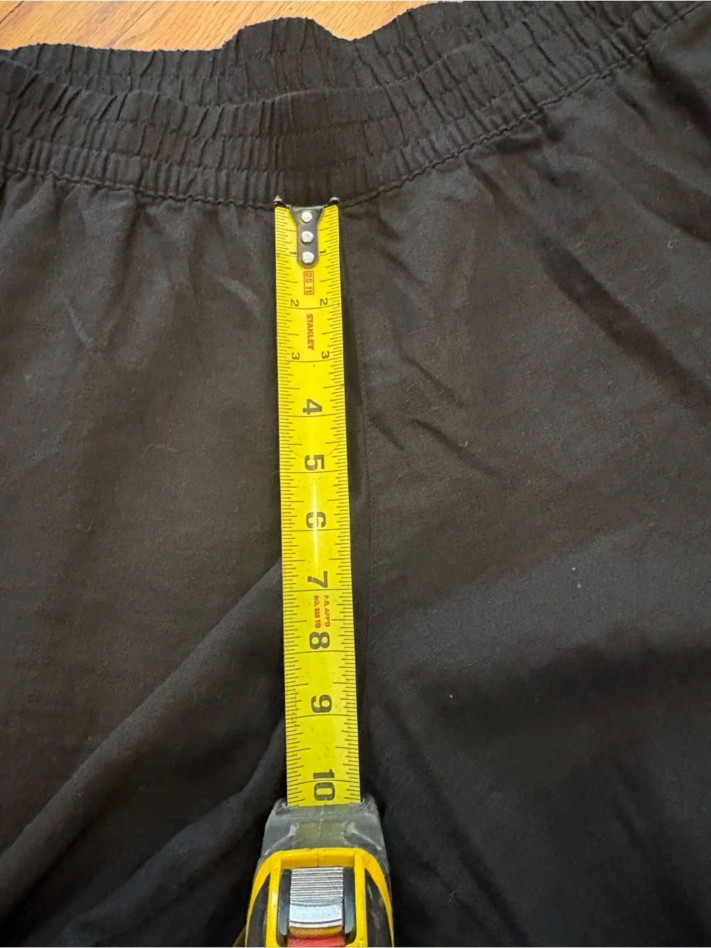 Old Navy Women’s Linen Black Elastic-Waist Casual Pants